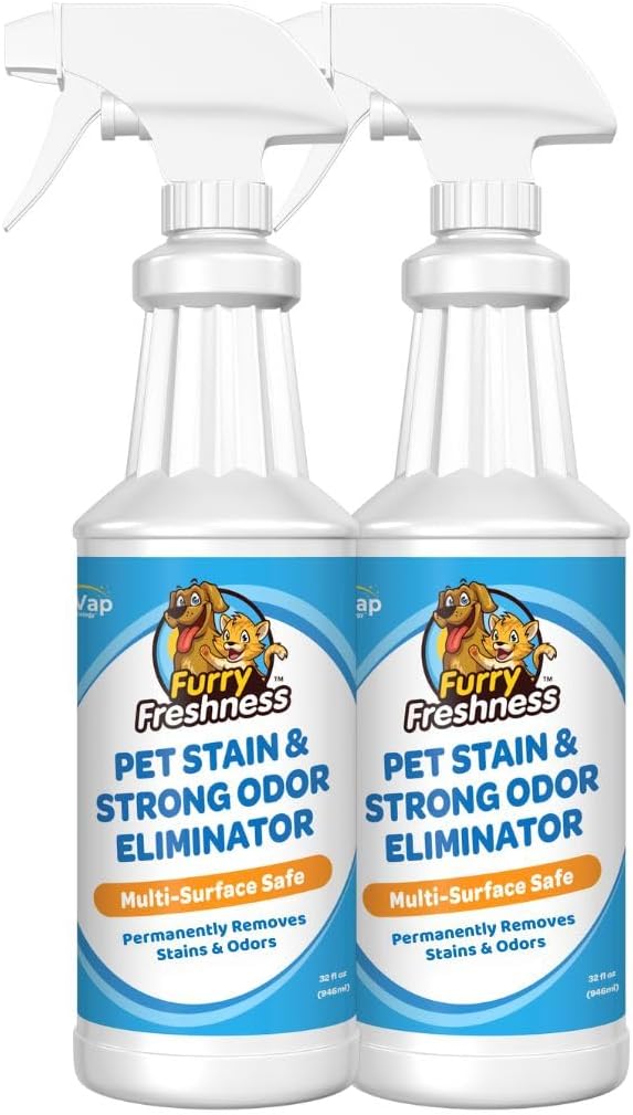 FurryFreshness Extrafuerte mancha de orina de gato o perro y remove...