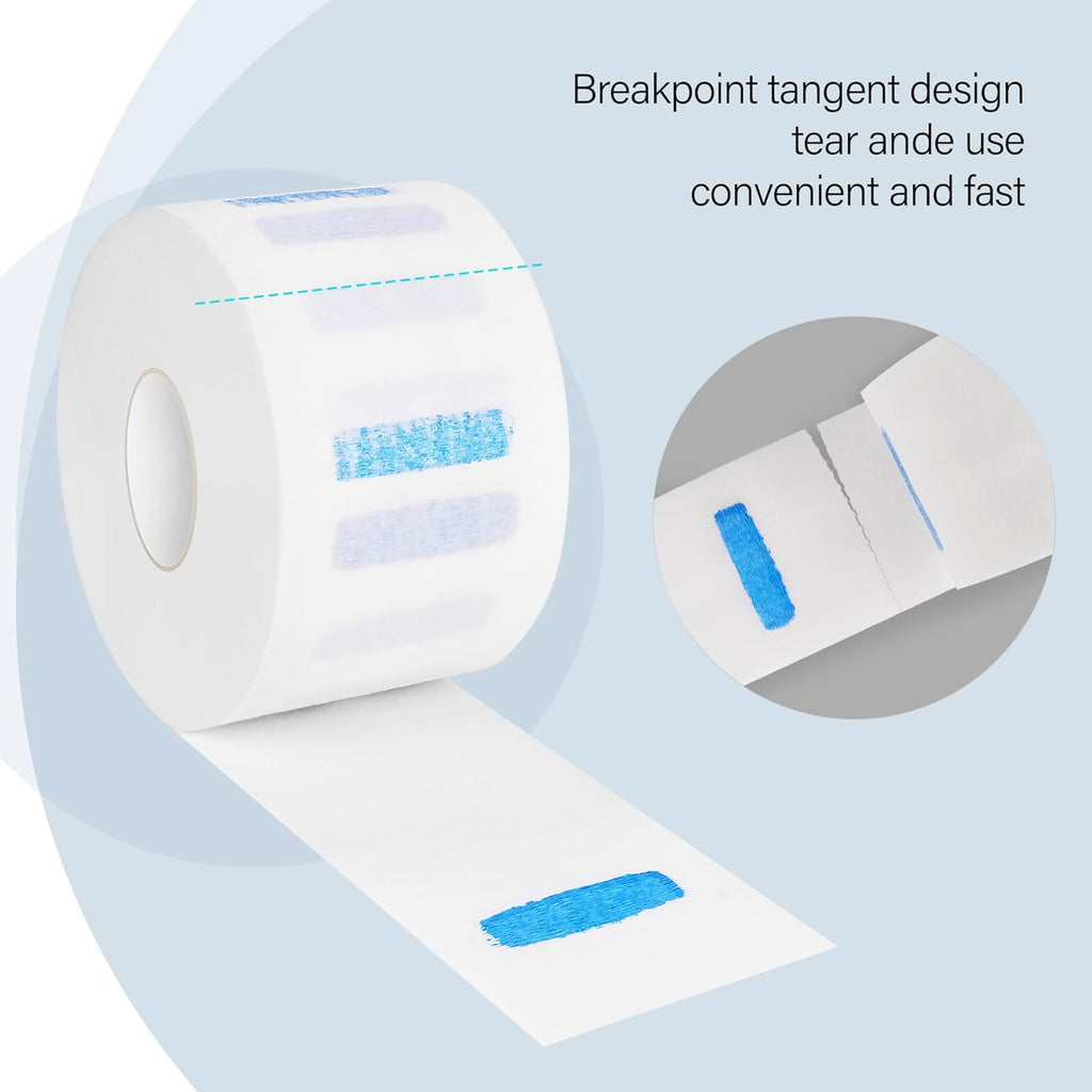 Papel desechable para cuello de peluquero con herramienta de acceso...