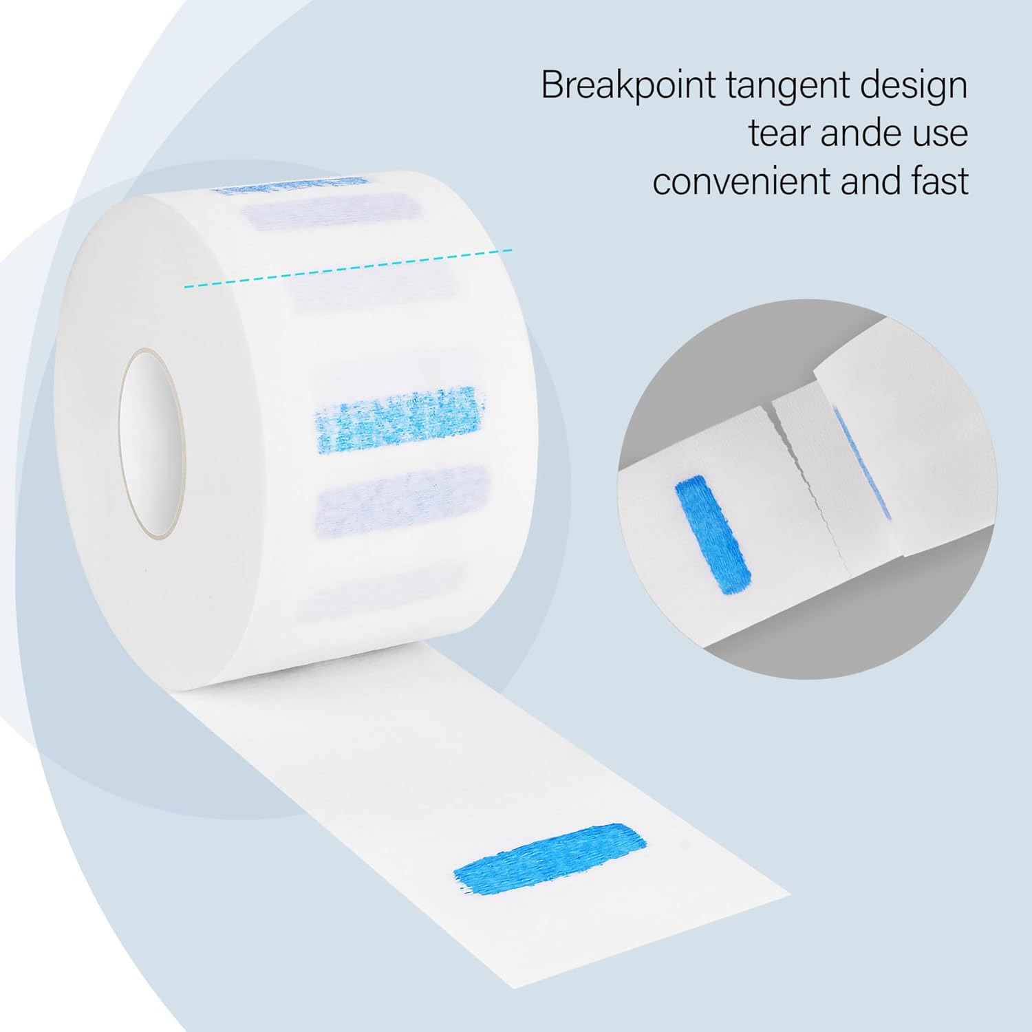 Papel desechable para cuello de peluquero con herramienta de acceso...