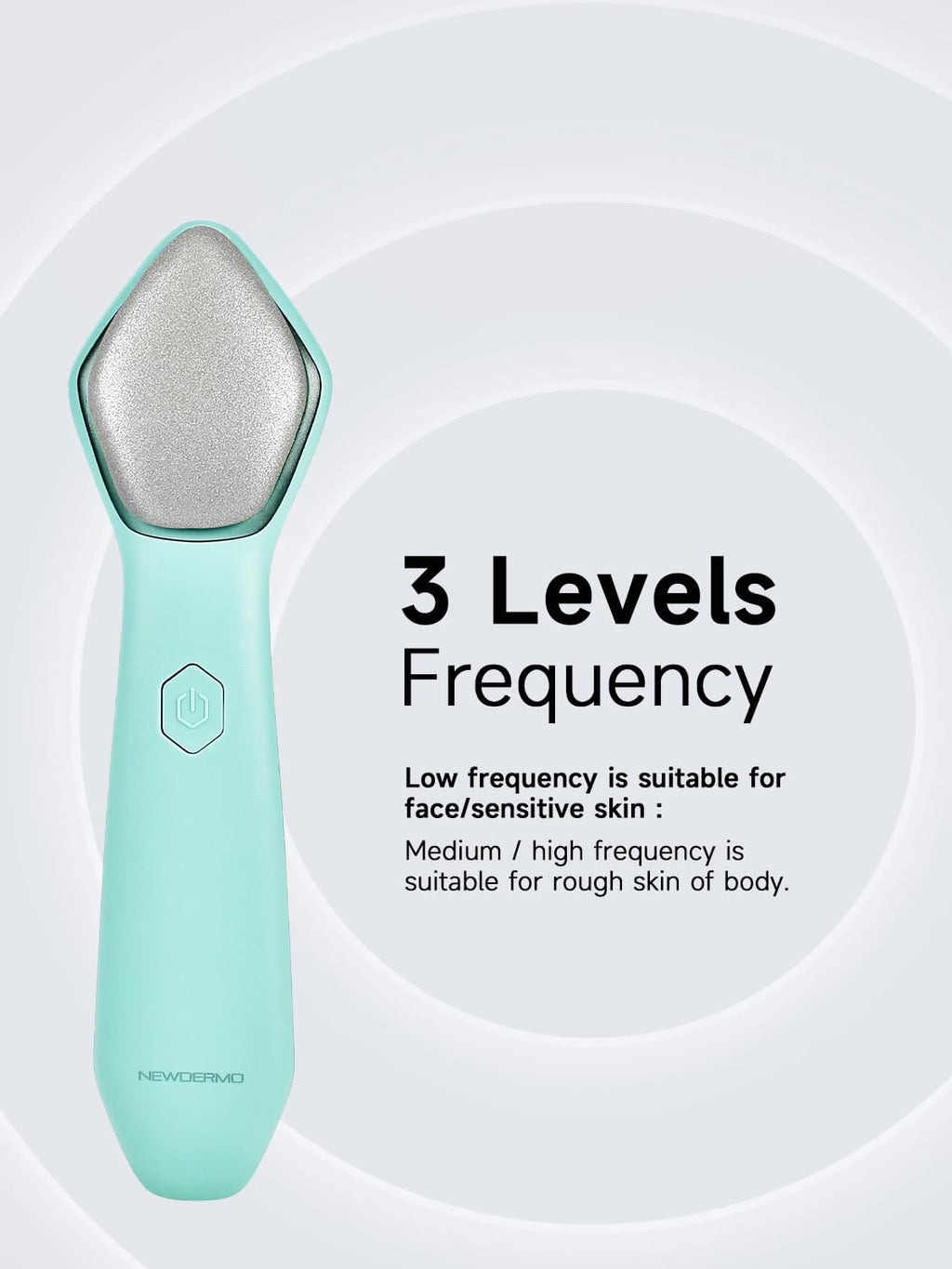 Máquina de microdermoabrasión de diamante NEWDERMO Pro, varita eléc...