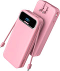 Cargador portátil Nusyddy 20000mAh 22.5W con cables incorporados y...