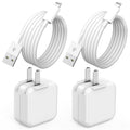 Paquete de 2 cargadores para iPad, carga rápida de 12W, bloque carg...