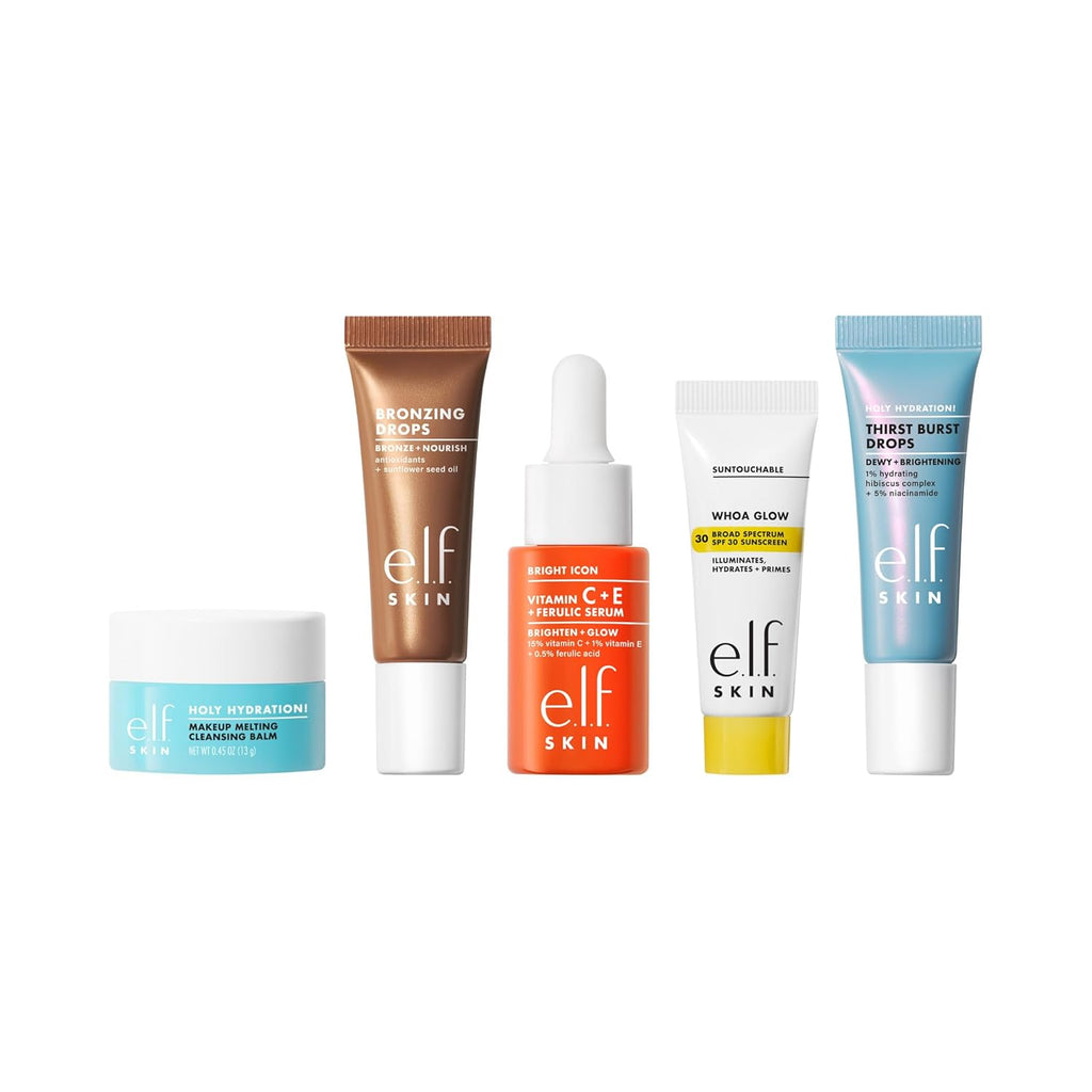 e.l.f. SKIN Best &amp; Obsessed - Kit de cuidado de la piel, remove...