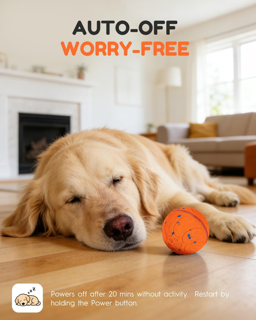 osou Juguetes interactivos inteligentes para perros, pelota de perr...
