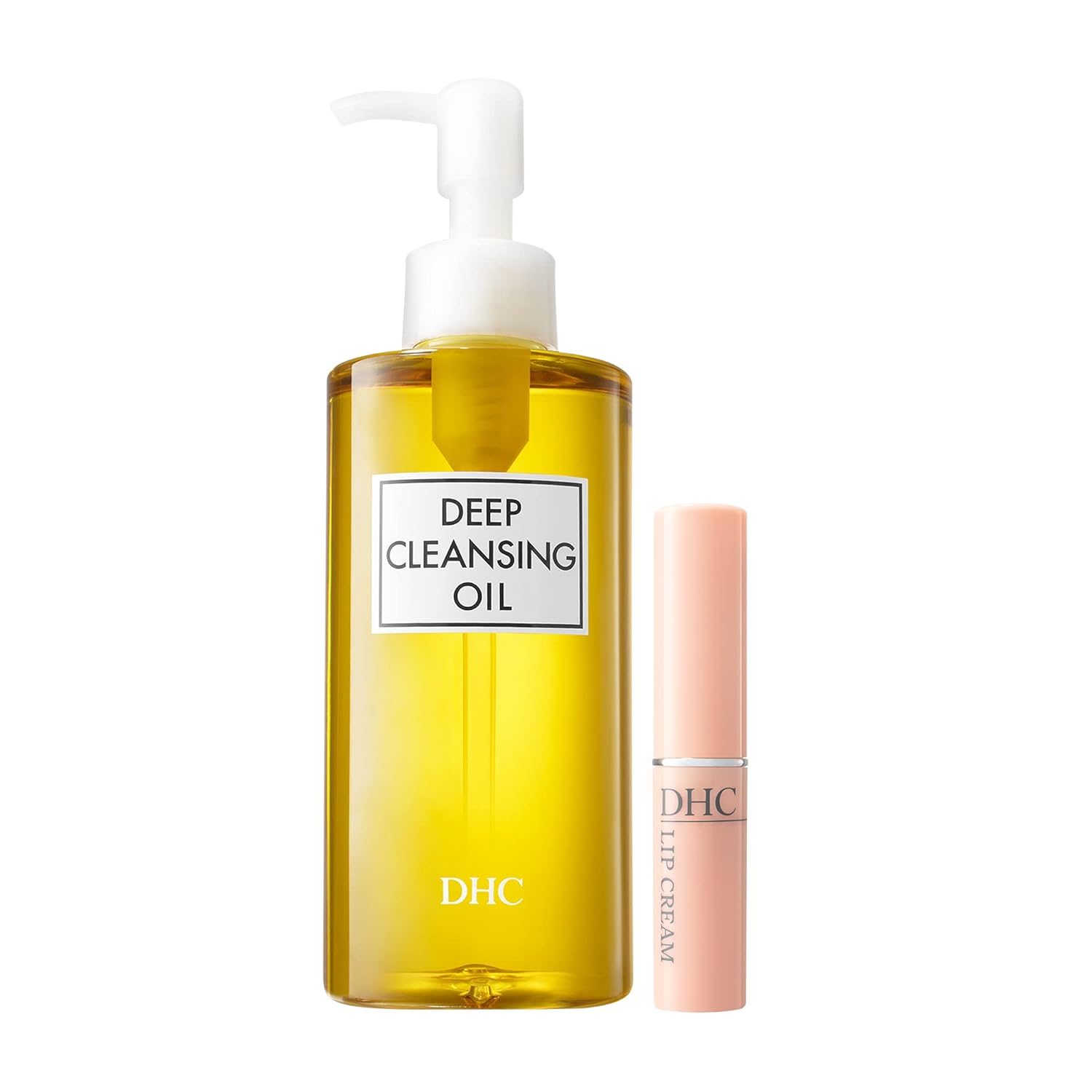 DHC Aceite limpiador profundo y crema de labios, aceite limpiador f...