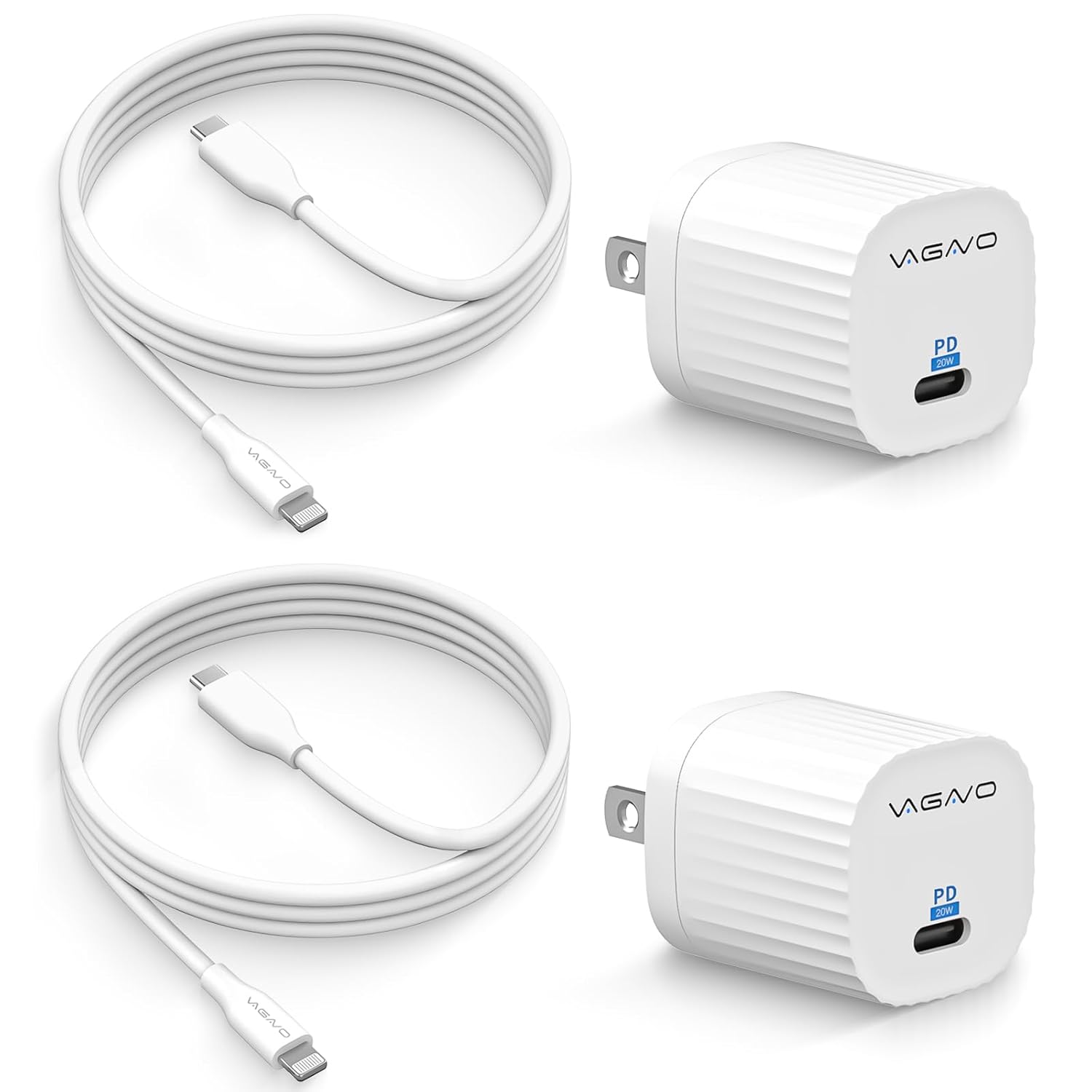 [Apple MFi Certified] 2Pack iPhone 14 Charger Fast Charging,20W USB...