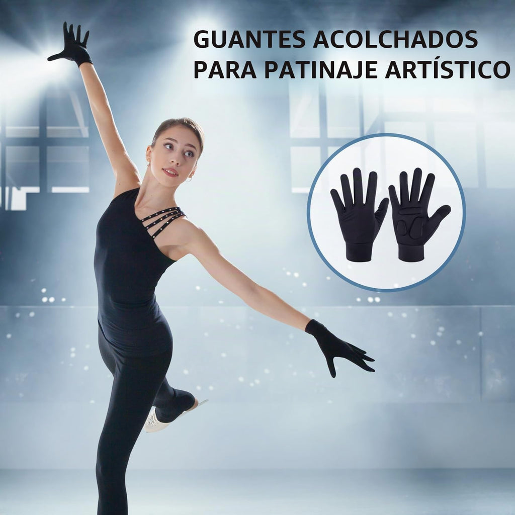 SARIUROS Guantes de patinaje artístico, guantes de patinaje sobre h...