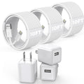 Paquete de 3 cargadores de iPhone de 10 pies, [certificado MFi de A...