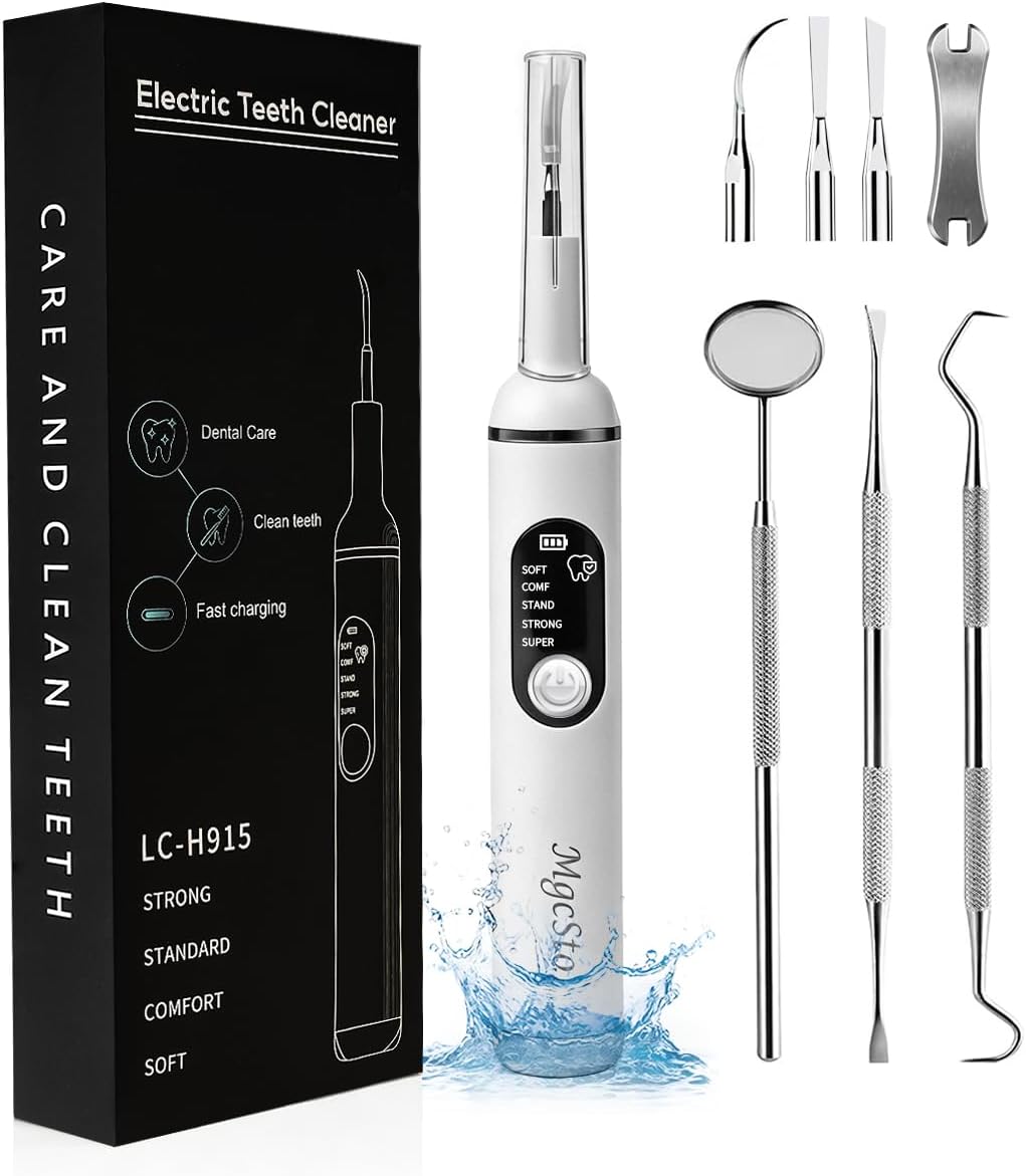 Limpiador dental eléctrico definitivo, limpieza dental ultrasónica,...