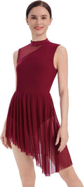 AFAVOM Vestido de baile lírico para mujer, disfraces de baile conte...