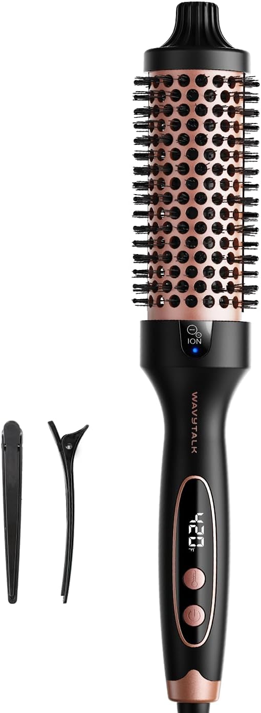 Wavytalk - Cepillo térmico para aumentar el soplado de 1.5 pulgadas...