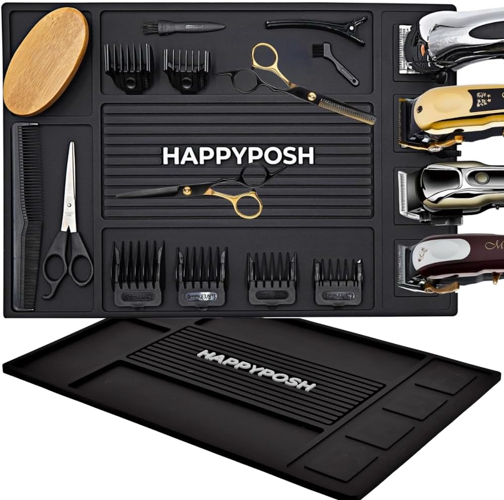 Tapete magnético de barbería, tapetes de barbería para cortadoras,...