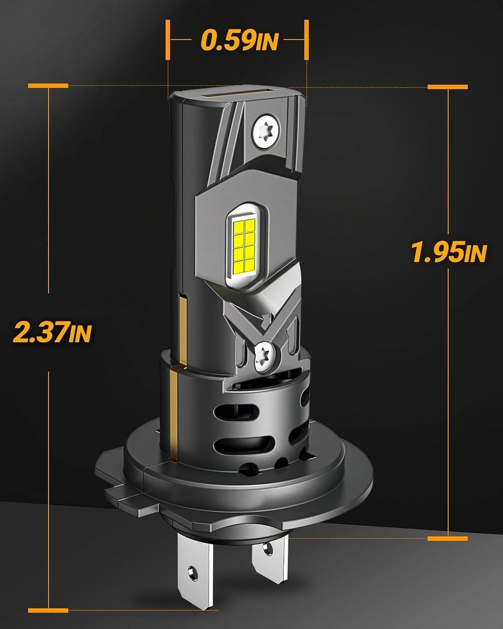 Sealight - Bombillas H7 de 95000 lm para ATV y deportes de potencia...