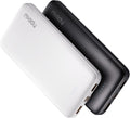 Miady cargador de batería de 10000 mAh, USB dual, portátil, negro,...