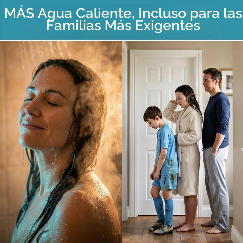 Rheem RTG Series 9.5 GPM Calentador de agua sin tanque de gas natur...