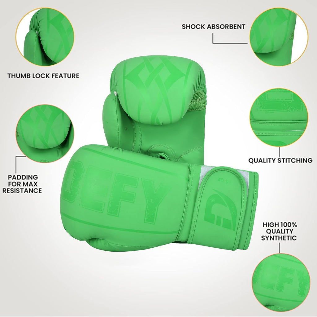 DEFY - Guantes de boxeo para hombres y mujeres, guantes de boxeo de...