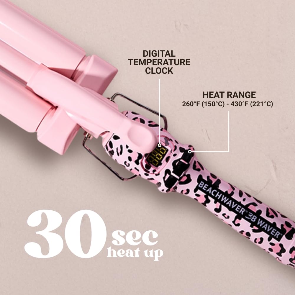 The Beachwaver Co. 3B Waver | Ondulador de pelo de triple barril pa...