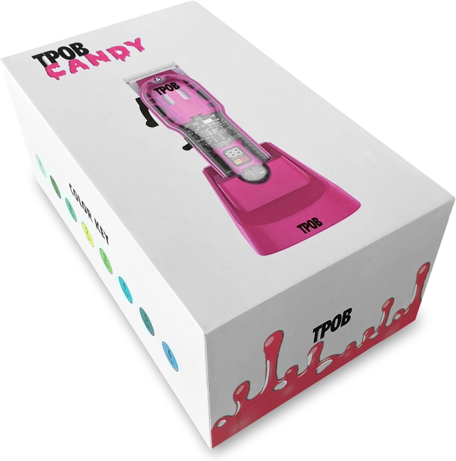 TPOB Slime 2 Candy Edition - Cortapelos de peluquería para hombre,...