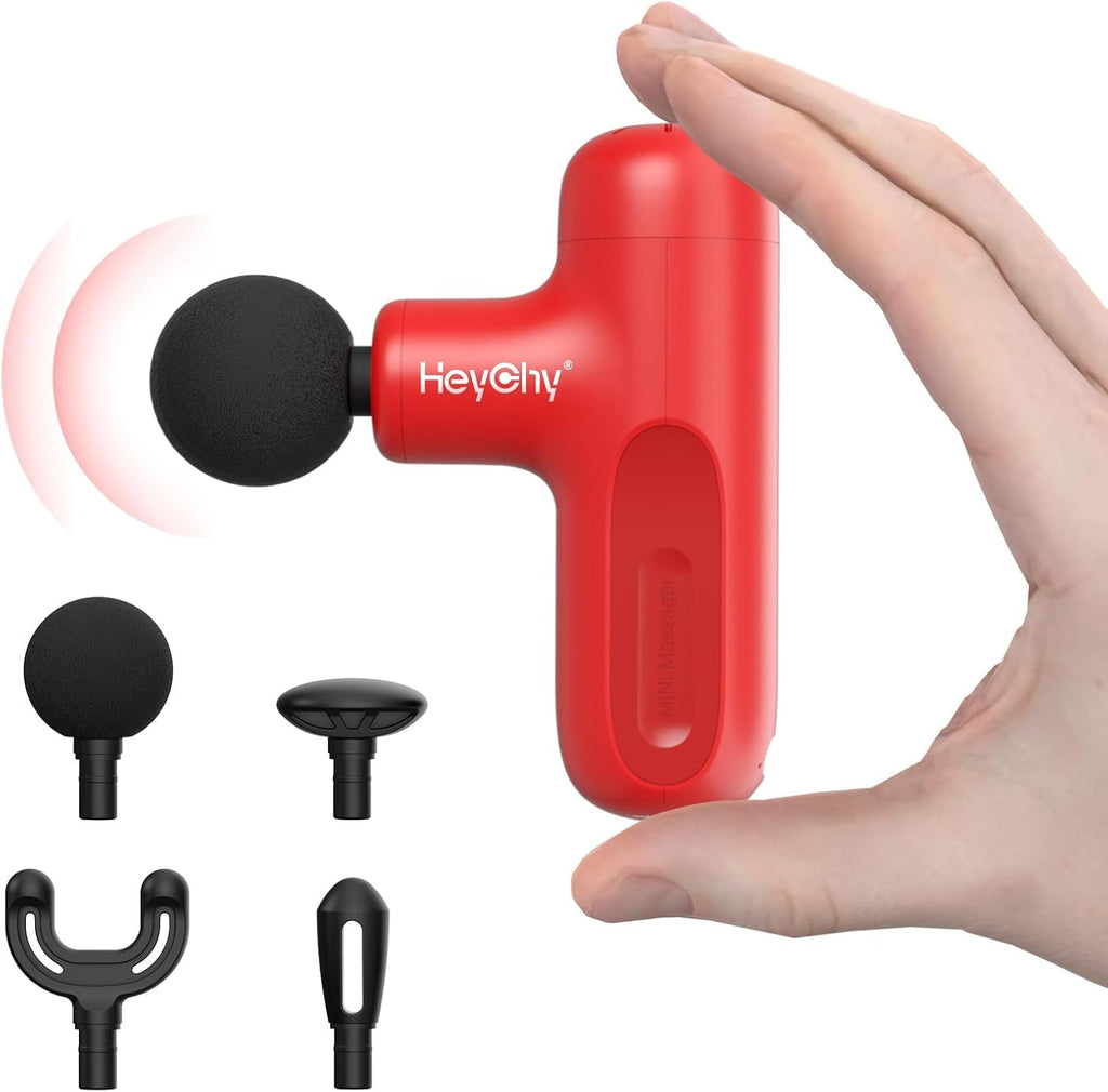HEYCHY Super Mini pistola de masaje de tejido profundo, masajeador...