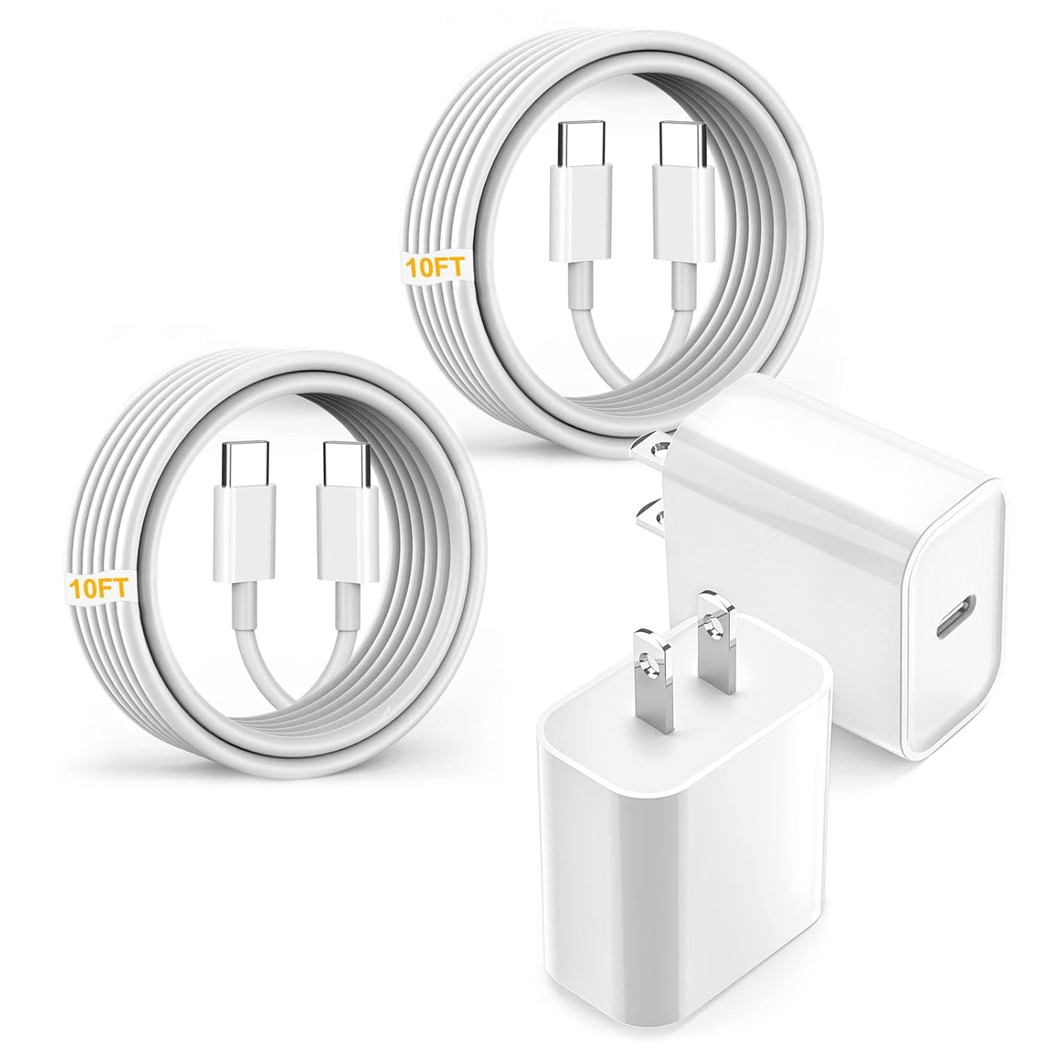 Cargador rápido para iPad, paquete de 2 bloques de carga adaptadore...