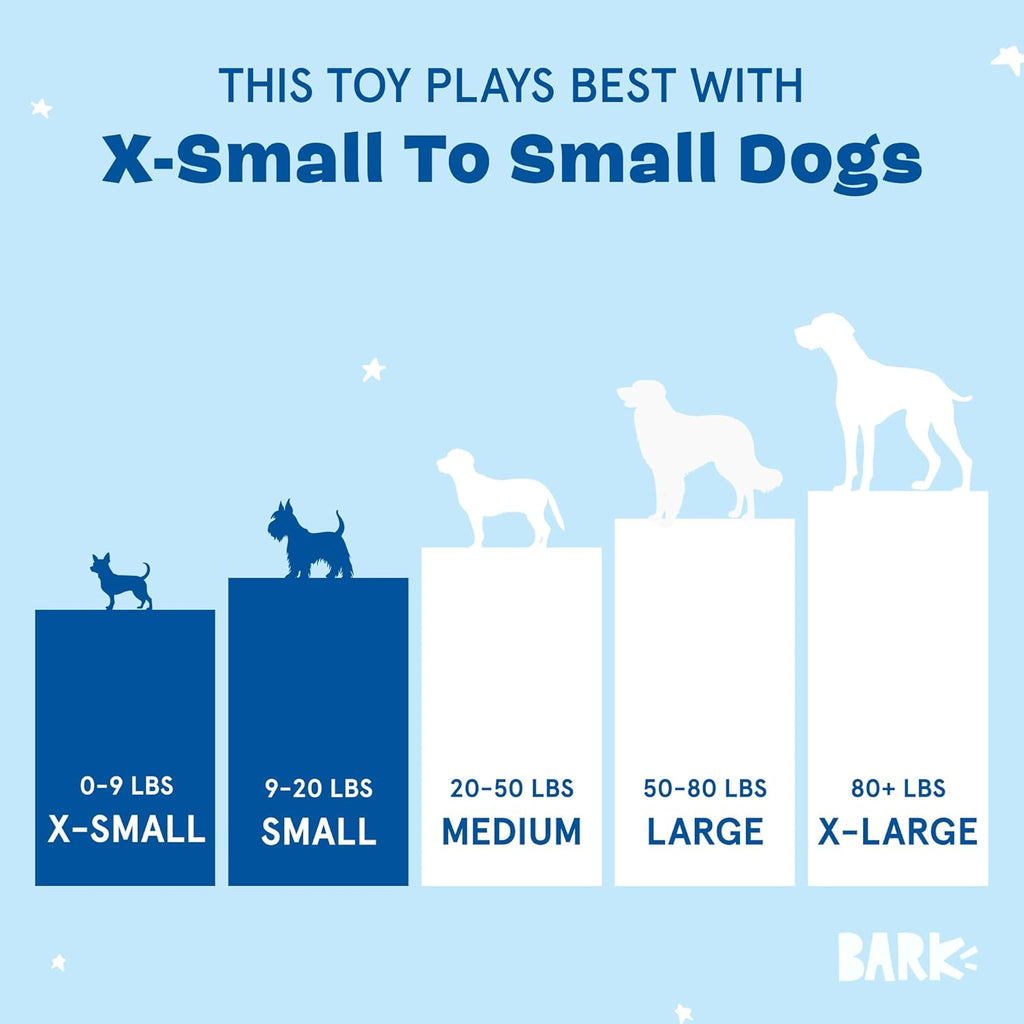 Barkbox Wild Berry Bunch - Juguete multiparte para perros y cachorr...