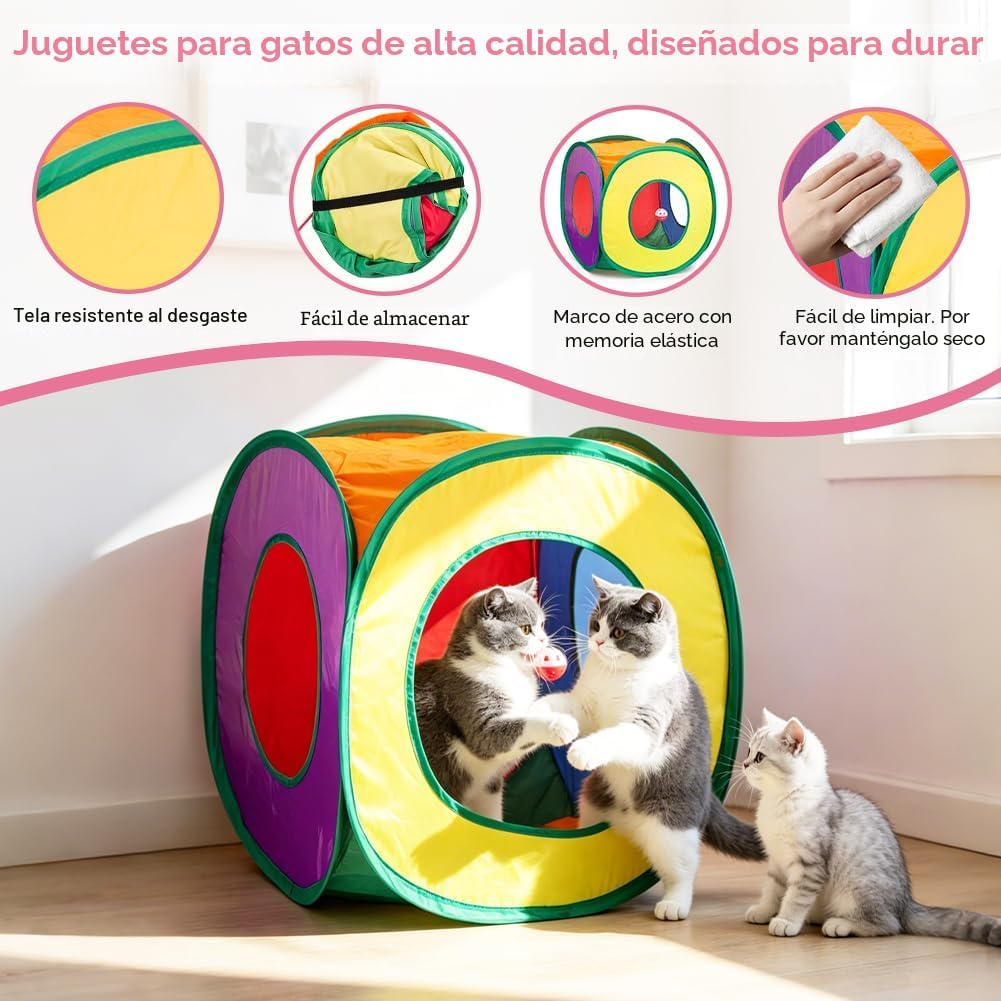 Retro Shaw Paquete de juguetes para gatos, 33 unidades, juguetes in...
