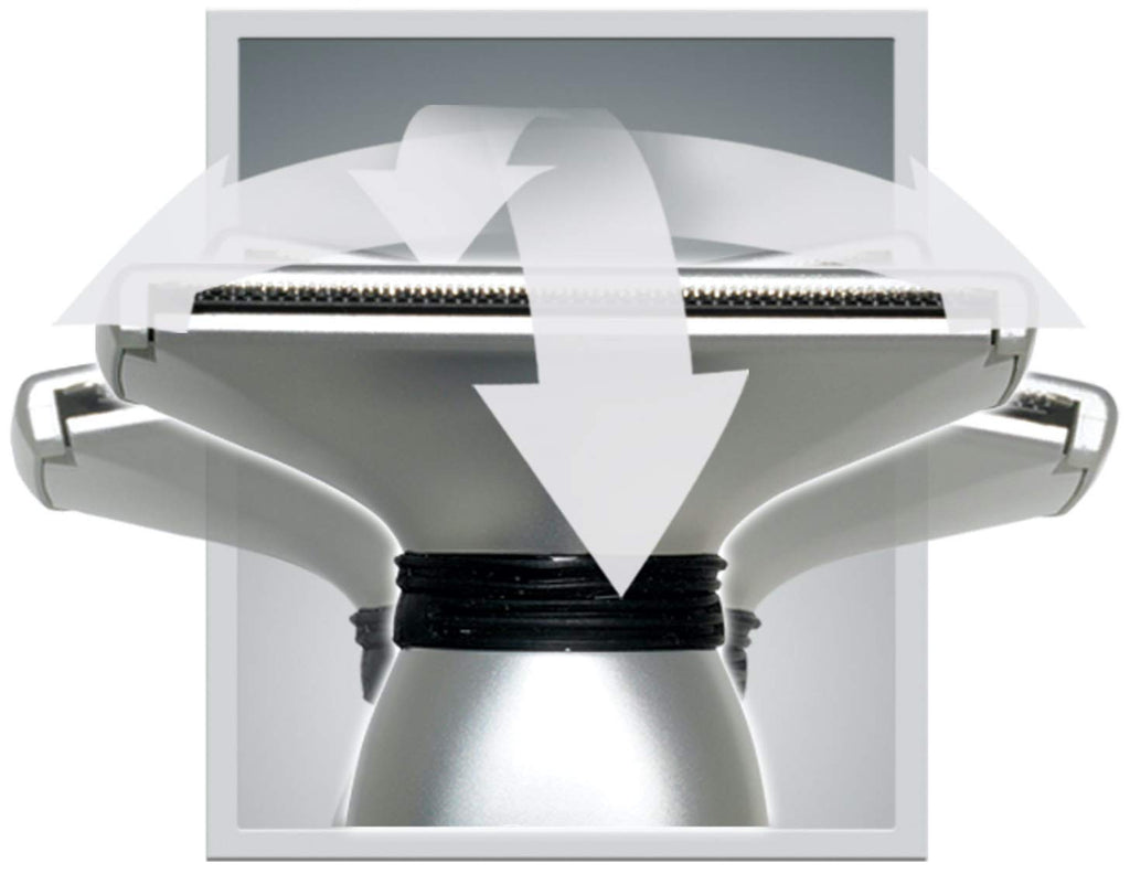 Platinum Pro by MANGROOMER Nueva afeitadora de espalda con 3 cabeza...