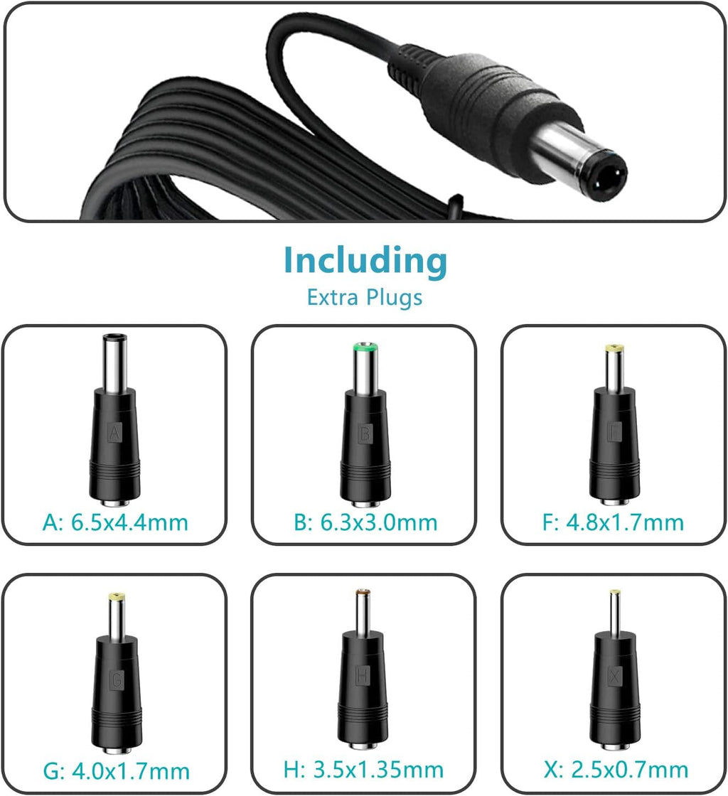 Adaptador de Carga DC 15V 1A, Cable de Carga para Boosteador de Bat...