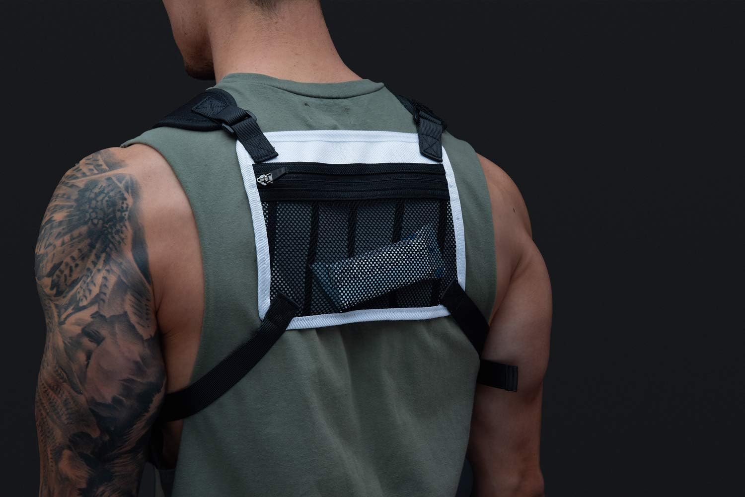 MVRK Mochila de pecho resistente al agua - Chaleco para correr para...