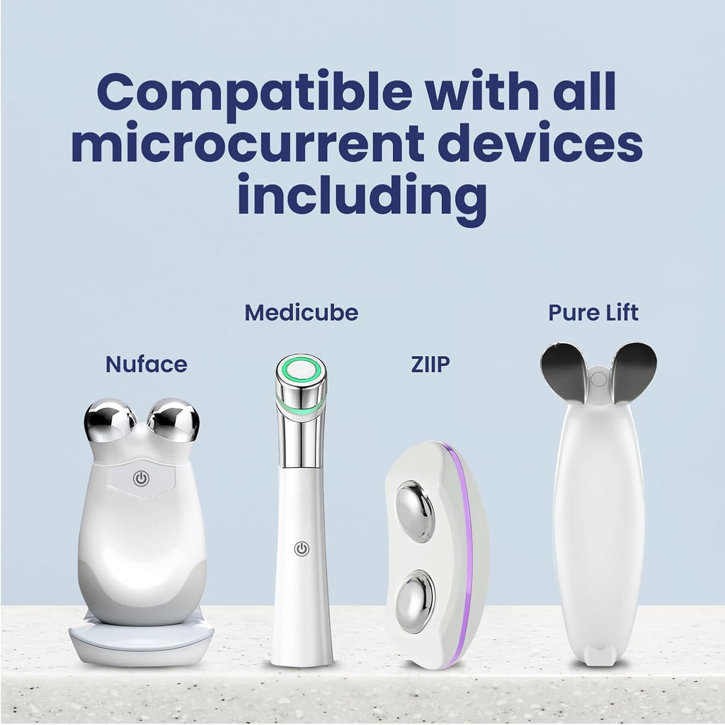 Gel conductor de 10 onzas para dispositivos de microcorriente, pépt...
