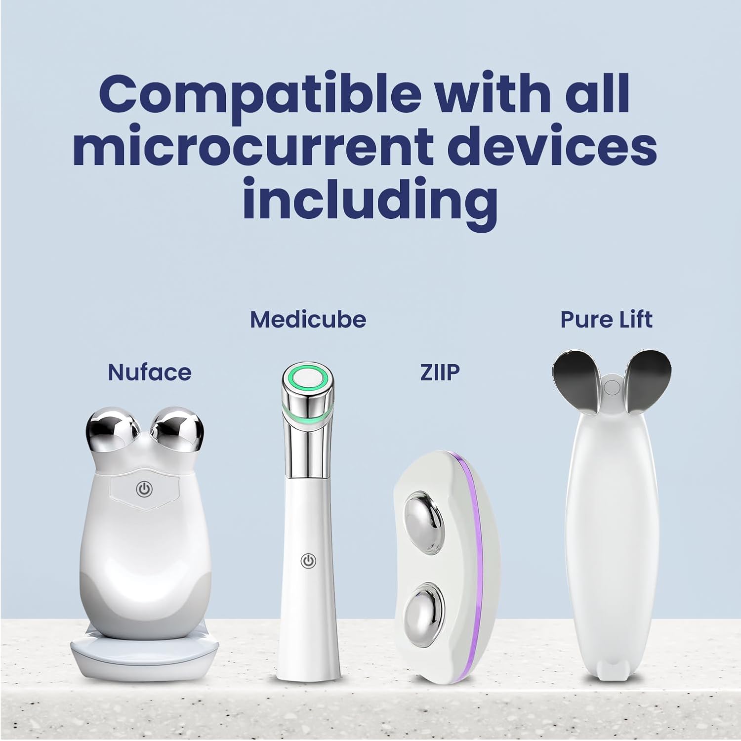 Gel conductor de 10 onzas para dispositivos de microcorriente, pépt...