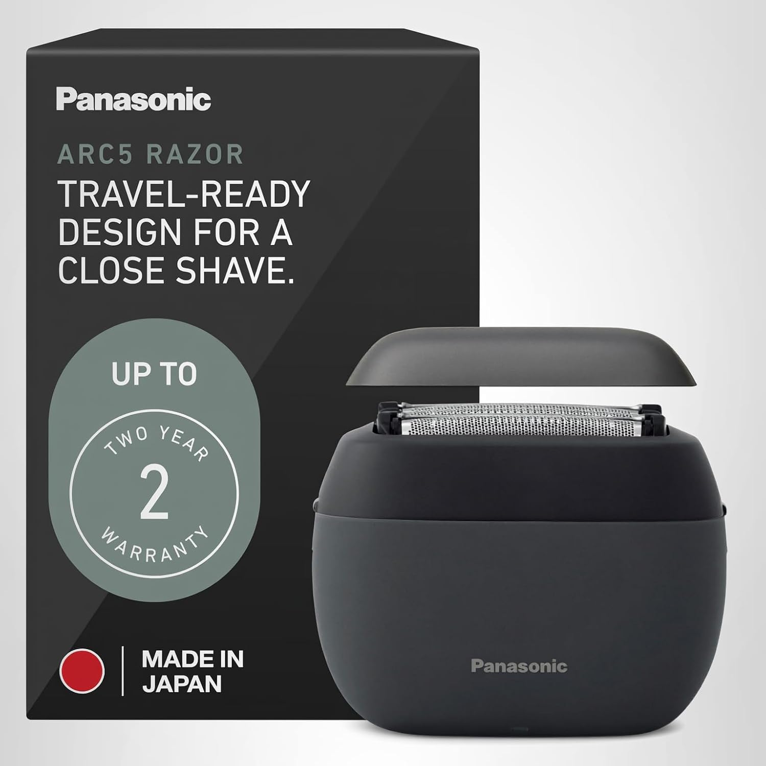 Afeitadora eléctrica Panasonic ARC5 de tamaño palma, afeitadora de...