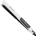 REVLON Crystal C + plancha digital de cerámica para el cabello, bri...