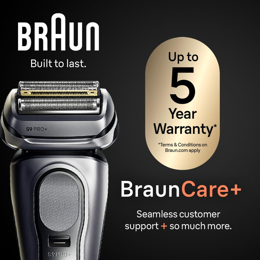 Braun Maquinilla de afeitar eléctrica para hombres, afeitadora de p...