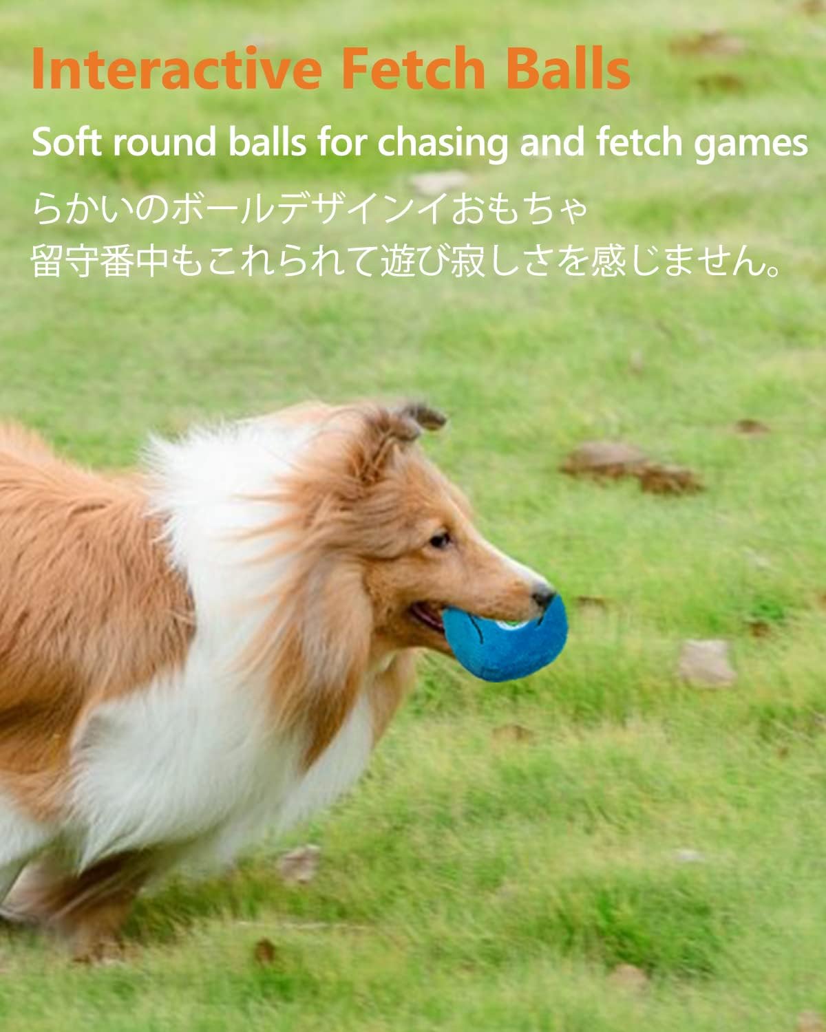 SCHITEC Juguetes chirriantes para perros, [8 unidades] Pelotas de f...