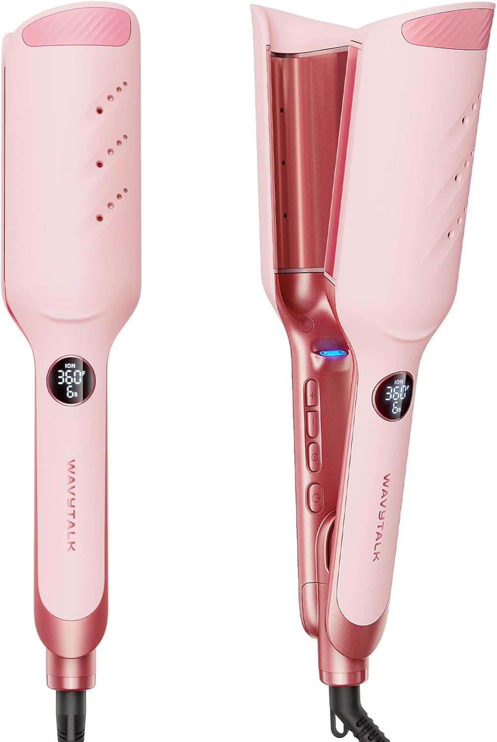 Wavytalk Power Wave - Engarzador de pelo iónico para menos daño por...