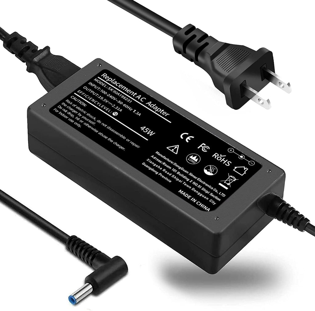TSKYBEAR Cargador de 45W compatible con cargador de portátil HP, Pa...