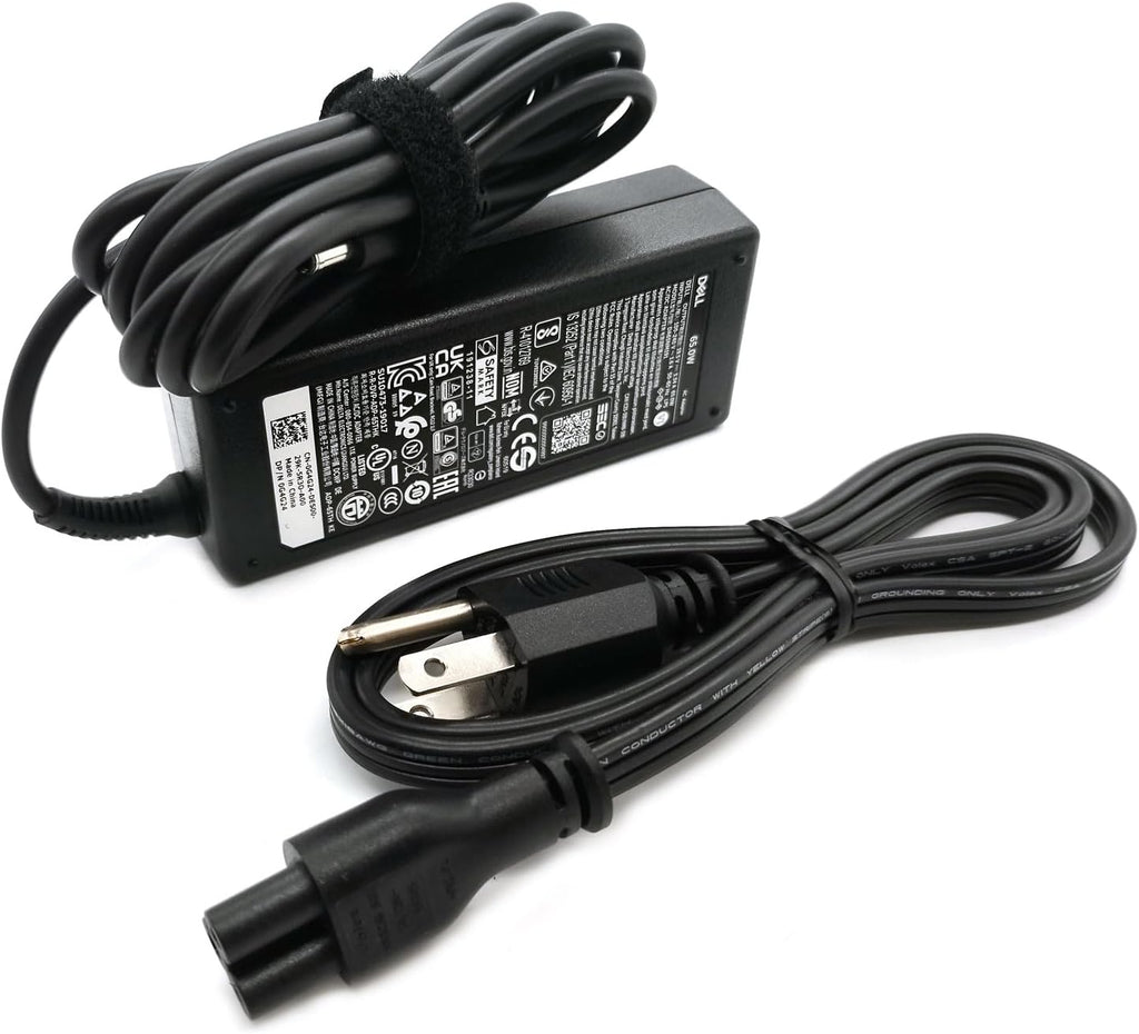 Dell Cargador portátil de 65W con punta de 4.5mm, Adaptador AC para...