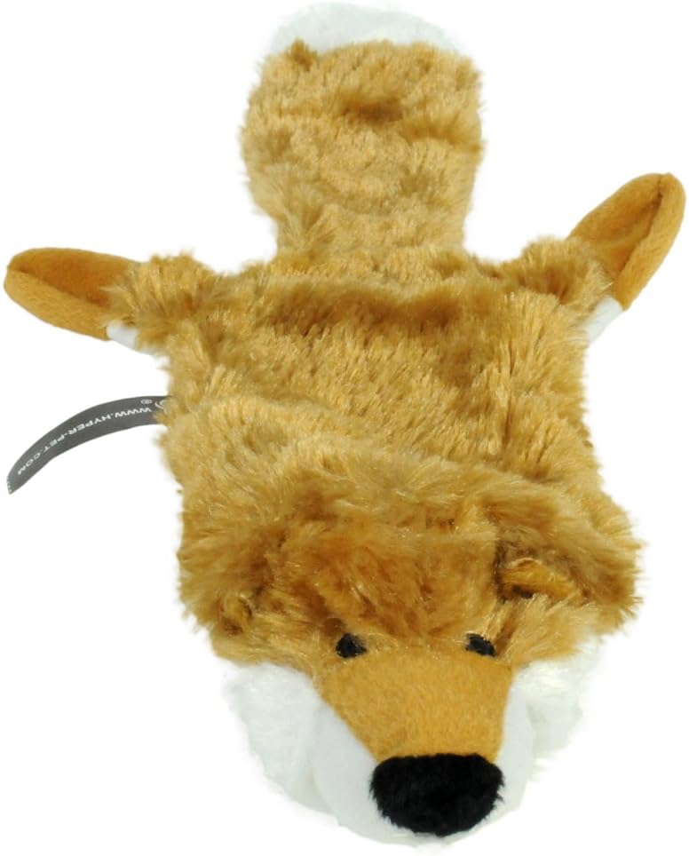 Hyper Pet Critter Skinz Fox - Juguete de peluche para perro con chi...