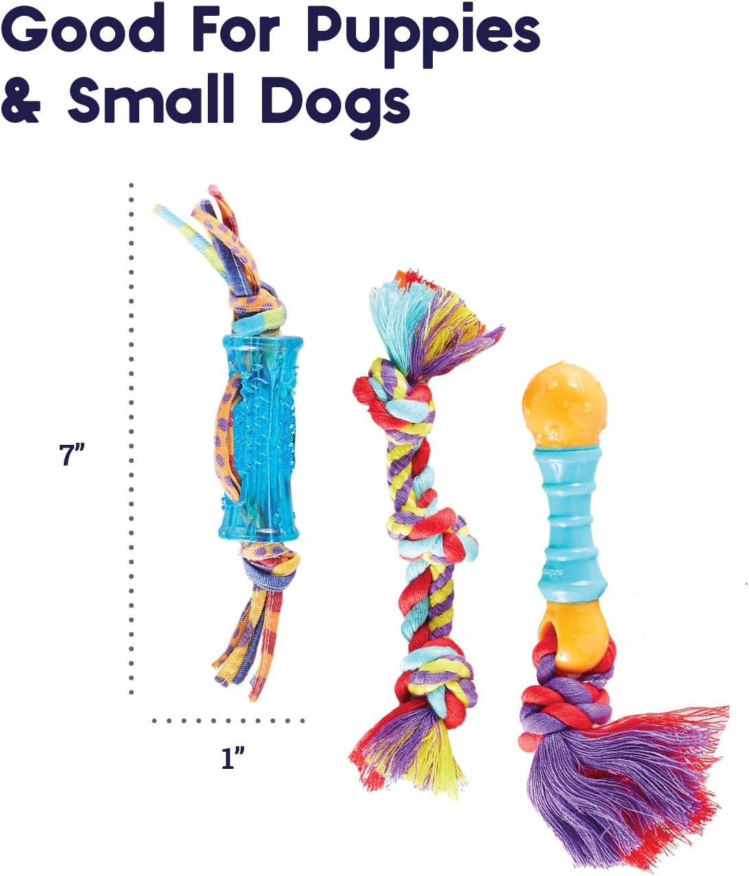 Paquete de mini artículos dentales masticables de Petstages