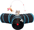 Tempcore Túnel de Gato para Mascotas, Tubo de Juguetes para Gatos d...