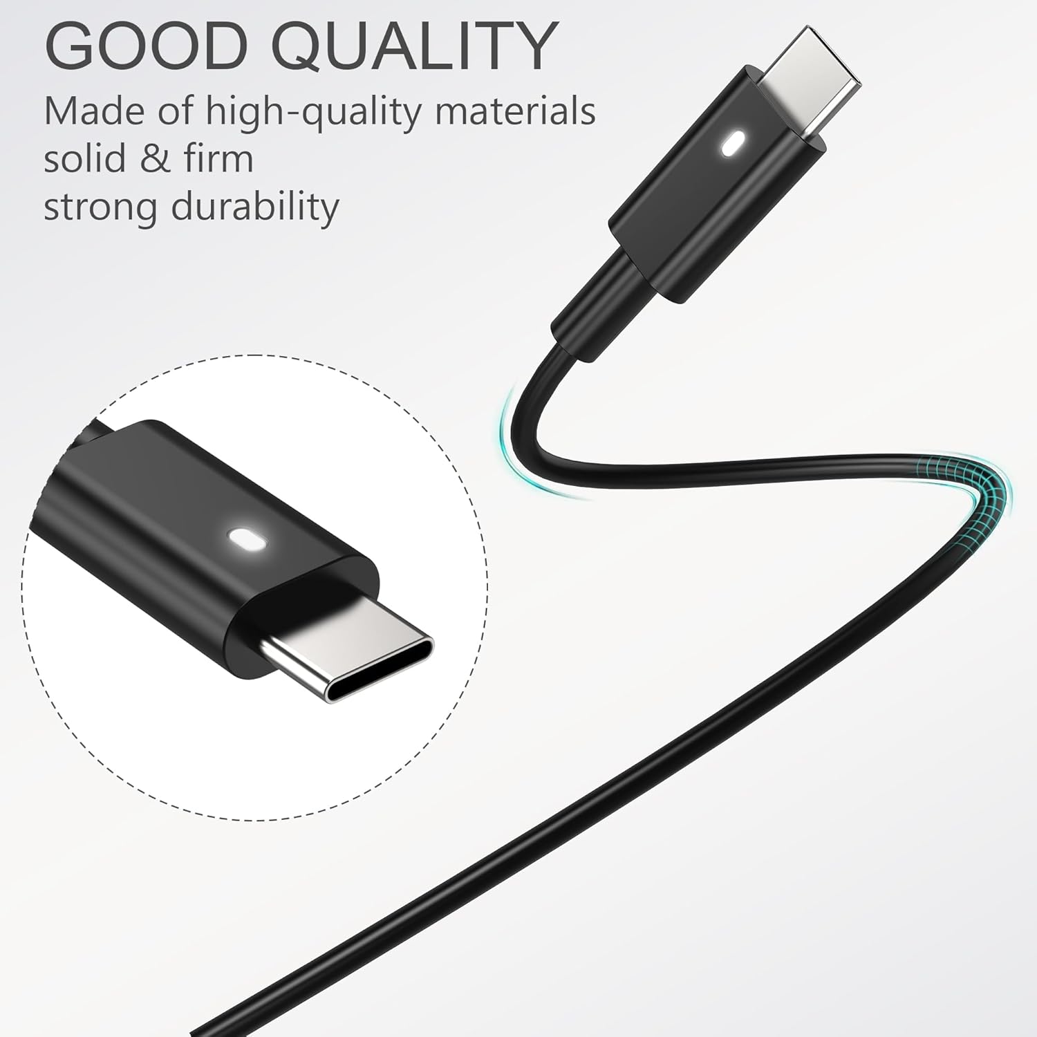 BULL-TECH Cargador USB C de 65 W para laptop Dell Latitude 5285 528...