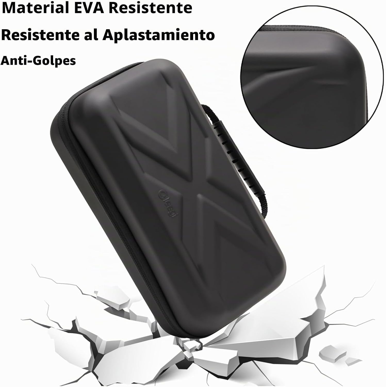 Funda de almacenamiento con protección EVA Gleegi Compatible con ar...