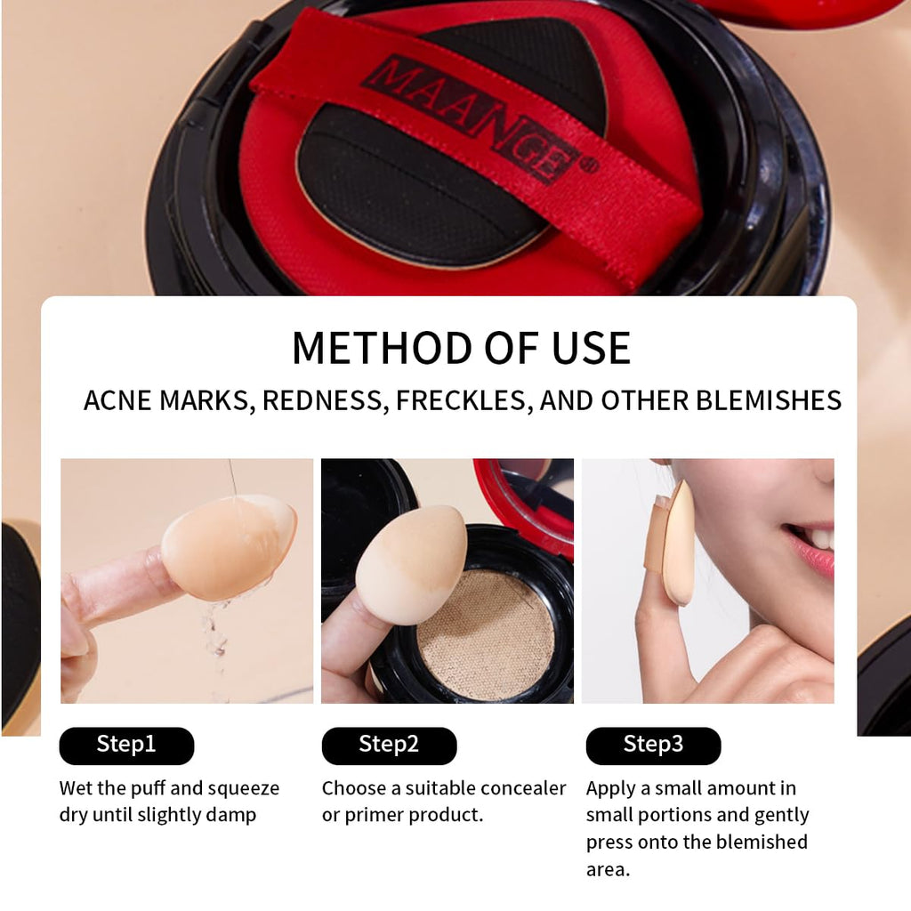 MAANGE Juego de 30 brochas de maquillaje profesional con bolsa de t...