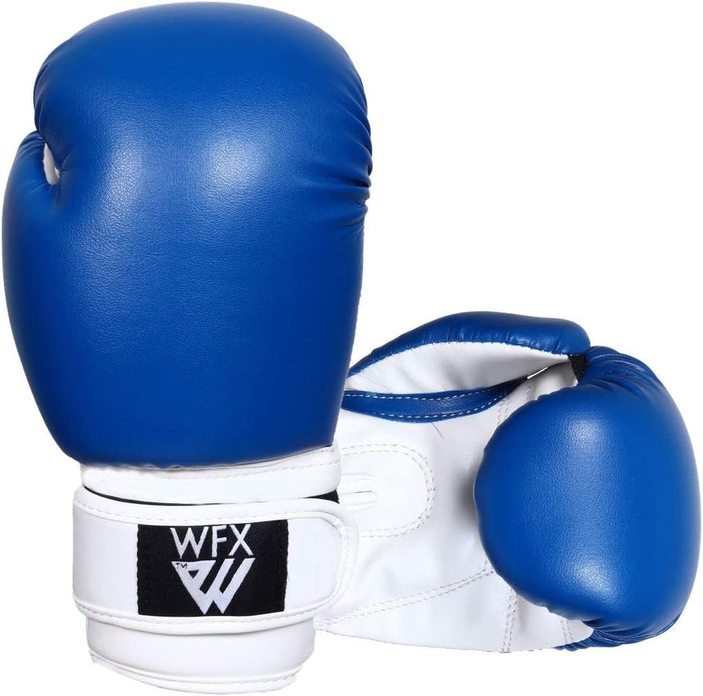 Guantes de boxeo WFX para niños, para artes marciales, guantes de s...