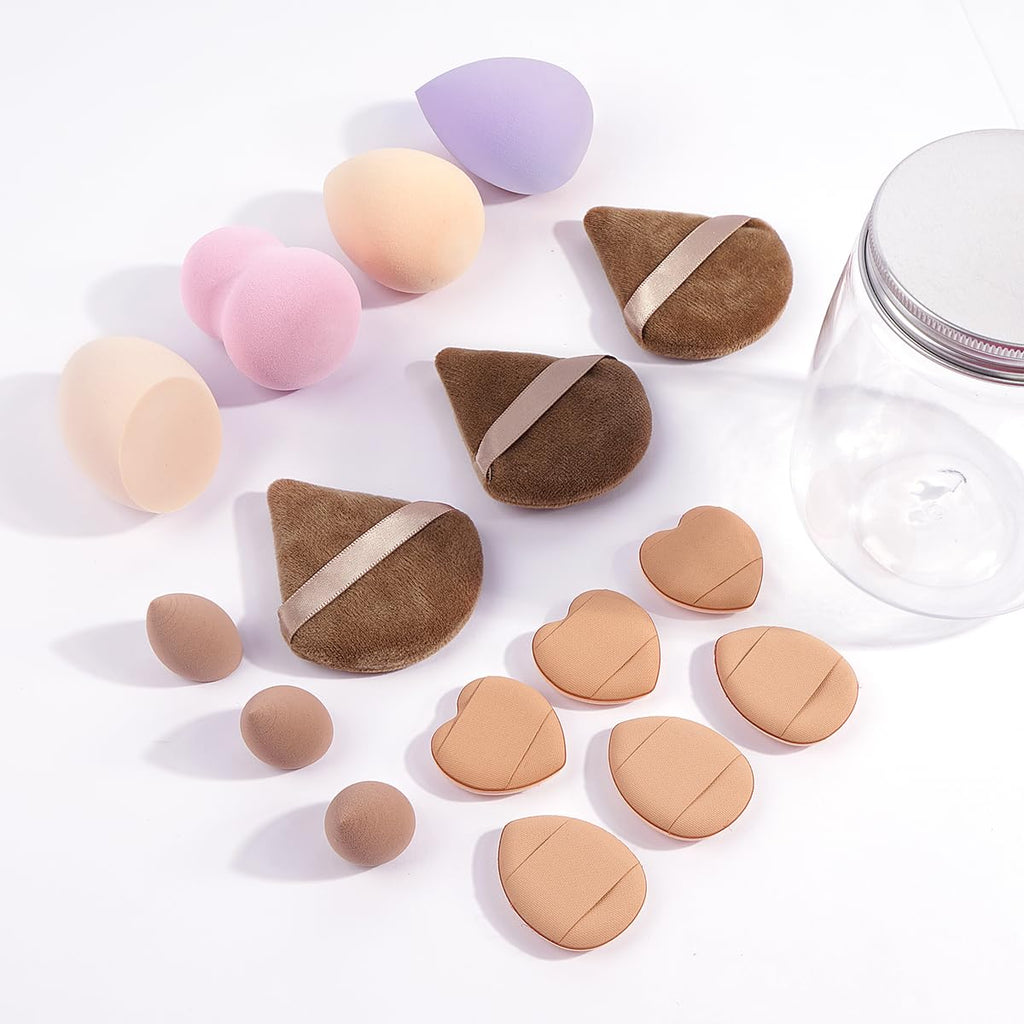 MAANGE Juego de 51 brochas de maquillaje, juego de herramientas de...
