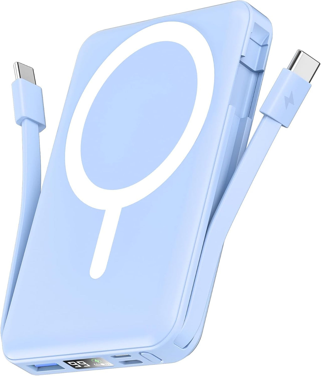 podoru Paquete de batería Magsafe, banco de energía magnético de 10...