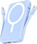 podoru Paquete de batería Magsafe, banco de energía magnético de 10...