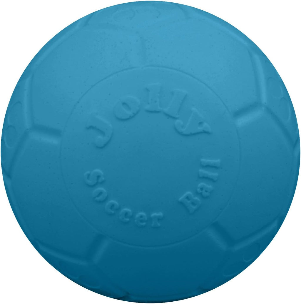 Juguete para perros Jolly Pets gran pelota de fútbol flotante y reb...