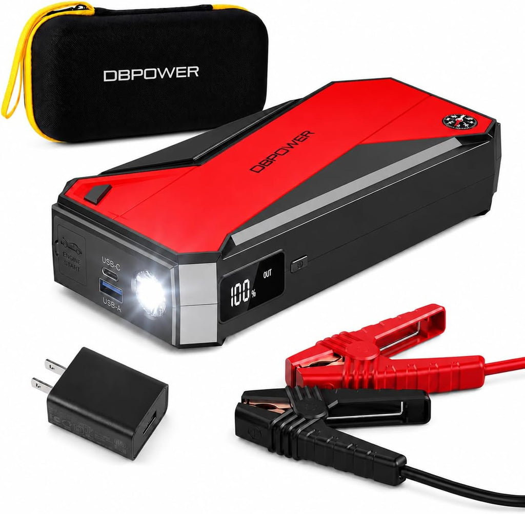 DBPOWER Peak 3000A 18000mAh Arrancador Portátil para Automóvil (has...